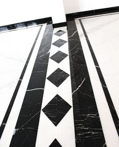 Carreaux et dalles en marbre noir de luxe Marquina Nero Marquina Revêtement de sol de luxe pour intérieurs modernes - Product Image 3