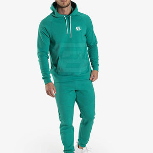 Chándal Deportivo Personalizado al por Mayor para Hombre, de Alta Calidad, 100% Algodón, Transpirable, Ligero, de Longitud Completa, para Gimnasio, con Logotipo Personalizado - Product Image 1