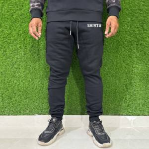Fleece Jogger moda Streetwear chándal hombres pulóver camiseta y pantalones Jogging chándal para hombres - Product Image 3