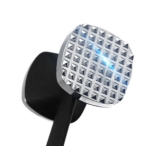 Metal Zinc Alloy Double Headed Reusable Lightweight Easily Cleaned Portable Burger Meat Tenderize <b>Tool</b> for Kitchen Outdoor - Product Image 3