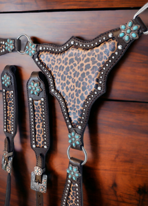 Cabecera de caballo de cuero Argentina hecha a mano con diseño antiguo - Product Image 6