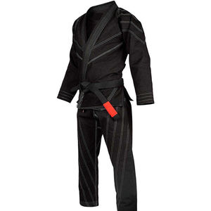 ODM Premium calidad nueva llegada Unisex mezcla de algodón pantalones de artes marciales Venta caliente rodilla reforzada para entrenamiento de Karate/Jiu Jitsu - Product Image 1