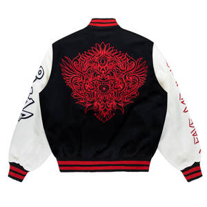 Chaqueta universitaria informal de calidad superior 2025, último diseño, venta al por mayor, chaqueta universitaria de talla de Color personalizada para hombre - Product Image 6