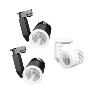 Spot LED noir à 2 plaques haute efficacité 10W/15W/20W Cob livraison rapide faible Dissipation thermique faisceau blanc jardin économiser de l'électricité - Product Image 5