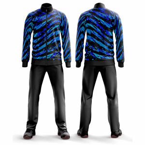 Conjunto Deportivo de Moda, Chaqueta y Pantalón, Ropa Deportiva para Hombre, Mujer y Jóvenes, Uniforme de Equipo, Traje de Entrenamiento, 100% Poliéster Transpirable - Product Image 2