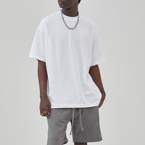 Heavy Weight <b>T</b> <b>Shirt</b> <b>Black</b> Over Size <b>Plain</b> Tshirt Wholesale Cotton <b>T</b>-<b>shirt</b> for men - Product Image 2