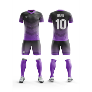 Uniformes de Fútbol Unisex 100% Poliéster, Camisetas Estampadas de Media Manga, Precio al por Mayor, Pakistán - Product Image 3