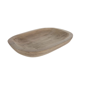 Bol de service à pâte en bois unique plateau en bois vendeur chaud bol à pâte en gros bol à pâte en bois pour la maison hôtel et retenue - Product Image 1