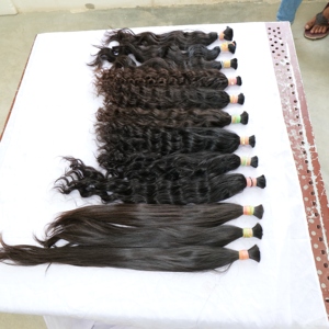 Prix usine cheveux en vrac Extensions de cheveux humains bruts vietnamiens de qualité supérieure Style cheveux raides ondulés bouclés - Product Image 2