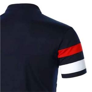 Precio de fábrica Poliéster Algodón Liso Hombres Polos en blanco Logotipo personalizado Impreso Tallas grandes Polos para hombres Polos personalizados - Product Image 6