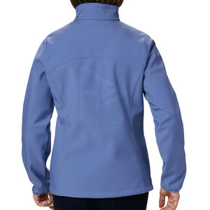 เสื้อแจ็กเก็ตหนังนิ่มแบบเรียบย้อมสีแบบยาวออกแบบโลโก้ของคุณเอง - Product Image 4