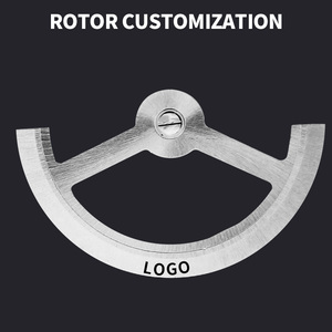<b>Custom</b> NH35 <b>Watch</b> Rotor 9015 Oscillating Weight Anchor Compass hollow out design for SW200 ETA 2824 Movement Parts manufacturers - Product Image 3