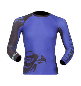 Camiseta de Compresión Elástica de Manga Larga para Hombre, Protección contra Erupciones, Logotipo Personalizado, Venta al por Mayor - Product Image 6