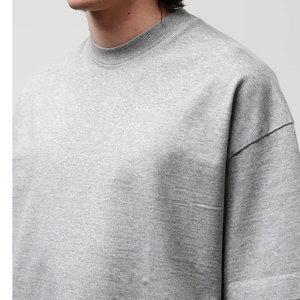 Colección de verano, camiseta de gran tamaño con hombros caídos para hombre, 100% de algodón, fabricante personalizado al por mayor, ropa, camiseta para hombre - Product Image 5