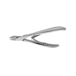 Coupe-ongles en acier inoxydable allemand à long manche, lames tranchantes et durables Coupe-ongles à cuticules pour la beauté avec logo - Product Image 5