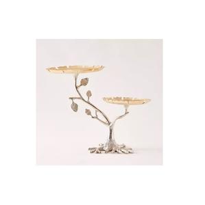 Présentoir à gâteau 3 pièces Supports à gâteau ronds en métal pour table à dessert Supports à gâteau en métal doré Présentoir à dessert Plateau à cupcakes pour mariage - Product Image 3