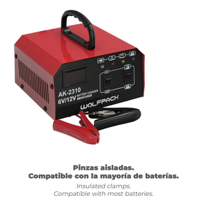 Caricabatterie Automatico con Mantenitore di Carica 6/12V 10-150 Ah - Product Image 5