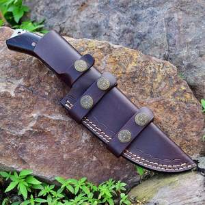 Manche en corne de buffle fait à la main en acier de damas, couteau de chasse Buchcraft, taille confortable, couteau le plus vendu S25 - Product Image 5