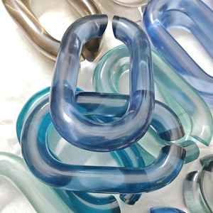 Handcrafted Modern Acrylic Chain Wall Accents Customized Linked Home Decorative Matte Adorable <b>Resin</b> Hanging <b>Resin</b> Crafts - Product Image 5