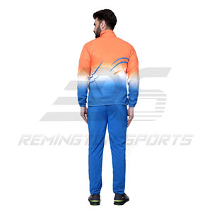 Survêtement respirant à manches longues Sublimation pour hommes Logo personnalisé imprimé pour hommes vêtements de sport en gros Sublimation Survêtement f - Product Image 3
