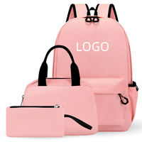 Mochila Escolar Diaria para Niños, Ligera, Compacta, de Alta Calidad, 0.65 kg, Poliéster, Unisex, 32x18x43 cm, Hecha en Guangdong, China