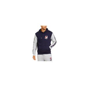 Sudadera con capucha azul marino Fila Jacopo, sudadera con capucha gris Fila Jacopo, sudaderas deportivas para hombre, sudadera con capucha azul marino y gris Fila Jacopo |   100% Auténtico - Product Image 3