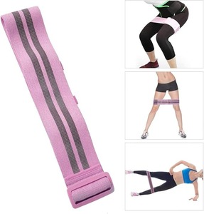 แถบผ้าต้านแรงต้านวงสะโพกมี3ชุดสายผ้า2025สีแบบปรับแต่งได้ - Product Image 5