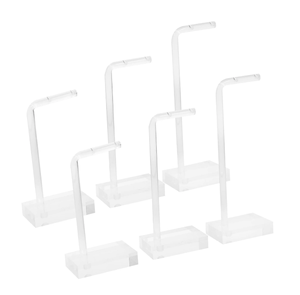 Handmade <b>Acrylic</b> <b>Jewelry</b> Storage Rack Fancy Design Earring Holder for Bedroom Dinning Table Use Most Demanding - Product Image 1