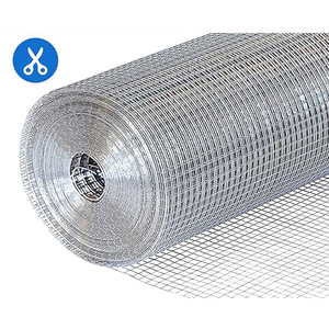 Tela de hardware de malla de alambre soldado galvanizado de alta calidad de 1/<span class=keywords><strong>2</strong></span> pulgadas para conejo Hutch gallinero cercado puerta planta soportes - Product Image 1