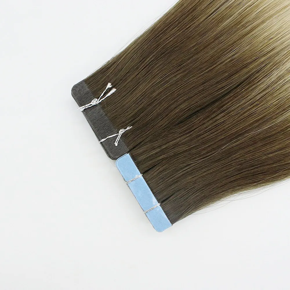 Wholesale Grade 12A Tape in hair extensions 100% Raw virgin Human Hair tape ins hair extensions made in Vietnam