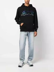 Sudaderas con capucha de diamantes de imitación para hombre de mejor Material Color sólido y ligero para invierno Suministro ODM por Pakistán - Product Image 6