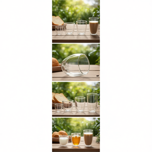 Bdt 80ml Double-Walled Borosilicate Thermal Glass Drinkware Dishwasher Safe - Product Image 3