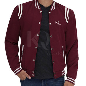 Inspired <b>Men</b> Winter Letterman <b>Jacket</b> Stand Front Eco-Friendly Reversible High Quality Cotton/Wool Breathable Modern Casual - Product Image 3