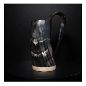 Tazas de Café de Cuerno de Búfalo, Suministro al por Mayor, Artesanía de Cuerno Negro, Producto de Alta Calidad, Taza de Café de Cuerno - Product Image 1