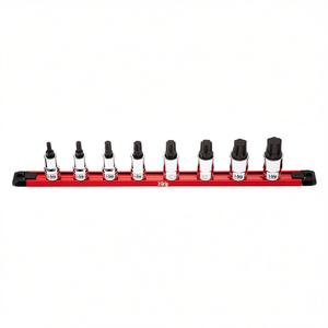 1/2'' X-Grip Hex Profile <b>Socket</b> Wrenches Set 8-Piece with Special Usag for Hex <b>Socket</b> <b>Screws</b> - Product Image 2
