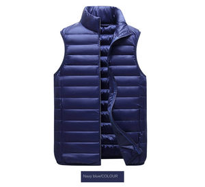 Dernier design, best-seller, vente en gros, veste sans manches matelassée épaisse respirante coupe-vent personnalisée OEM, veste matelassée d'hiver pour homme - Product Image 4