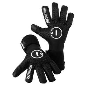 Guantes de portero con logotipo personalizado de alta calidad, guantes de cuero de último diseño, corte negativo trasero para deportes al aire libre - Product Image 2