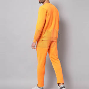 Ensemble de survêtement chaud pour homme, pull à manches longues, survêtement d'hiver pour homme, survêtement en coton et polyester - Product Image 3