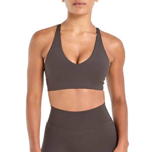 Sujetador deportivo de entrenamiento acolchado sin costuras de alto impacto para mujer para gimnasio, Yoga y correr, Top de Fitness informal ligero y transpirable - Product Image 1