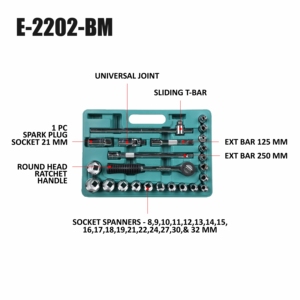 Eastman 24 Pcs Cứng Trường Hợp <span class=keywords><strong>S</strong></span>ắt Công Cụ Thiết Lập Thổi Khuôn Hộp Với Nghiêm ngặt Kiểm Soát Chất Lượng Tùy Chỉnh OEM Ổ Cắm Điều Khiển Thiết Lập - Product Image 4