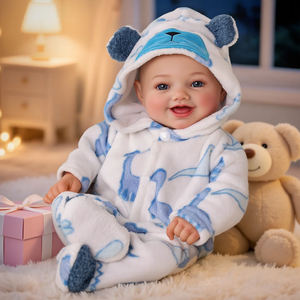 Poupée bébé reborn souriante Babeside 20'' très vendue, poupée réaliste pour bébé garçon, poupée de mode, mini jouet en peluche pour cadeau, commande en gros - Product Image 4