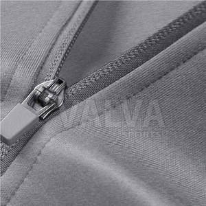 Haut de sport d'hiver pour hommes de haute qualité survêtement en coton à manches longues avec Logo solide respirant grande taille vêtements d'hiver conçus - Product Image 3