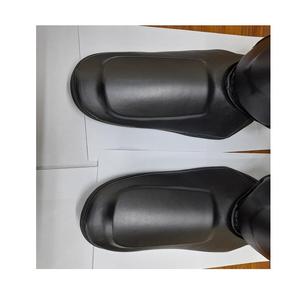 Espinilleras para entrenamiento de bateo de béisbol, fábrica al por mayor, fabricante de espinilleras, protección de piernas, diseño personalizado, espinilleras negras sólidas de béisbol - Product Image 4