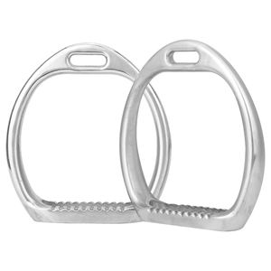 Estribos de Salto de Aluminio Anodizado de Grado de Competición, Máximo Agarre, Placa Ancha, Rendimiento Ecuestre, Colores y Tamaños Personalizados - Product Image 1