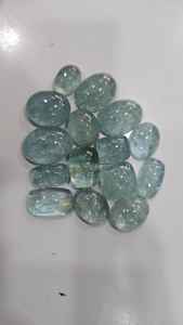 Pierre d'aigue-marine naturelle de haute qualité ovale aigue-marine couleur bleue pierre d'aigue-marine en gros pour la fabrication de bijoux - Product Image 5