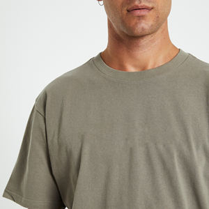 Camiseta para Hombre, Material Suave y Ligero, Manga Corta, Ajuste Cómodo para la Moda Diaria Urbana y con Impresión de Logotipo de Marca Personalizada - Product Image 4