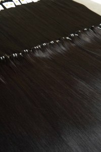 Peluca de Cabello Humano Virgen Vietnamita Remy Liso Sedoso, Trama Única, Cabello Natural Liso, Sin Caída - Product Image 3
