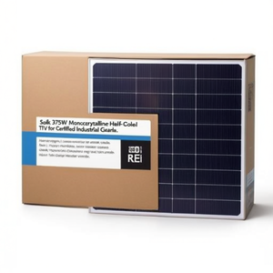 Panneau solaire monocristallin demi-cellule SoLink 375W certifié TUV pour usage industriel - Product Image 2
