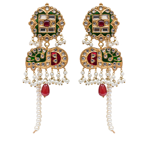 High Quality Custom Brass Jhumka Earrings <b>Top</b> Trendy Fashion for Women and Ladies Traditional <b>Wedding</b> and Party Wear Gift - Product Image 1