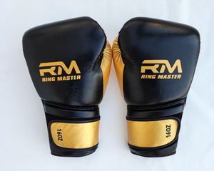 ถุงมือชกมวยแบบมืออาชีพสำหรับฝึกชกมวยทำจากหนัง PU ทนทาน - Product Image 2